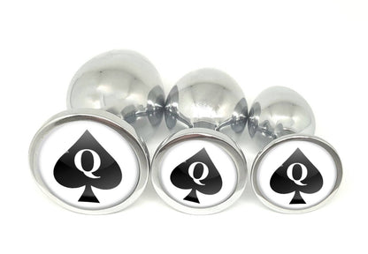 Queen of Spades Black Butt Plug Plug Emporium Queen of Spades Black Butt Plug Plug Emporium