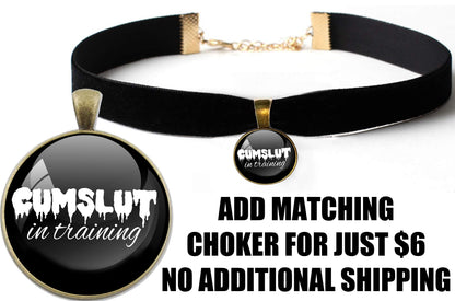 Cumslut In Training • Black • Butt Plug