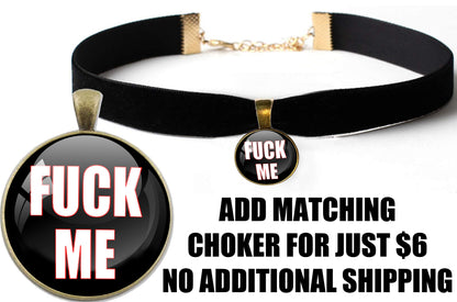 Fuck Me • Black & White • Butt Plug