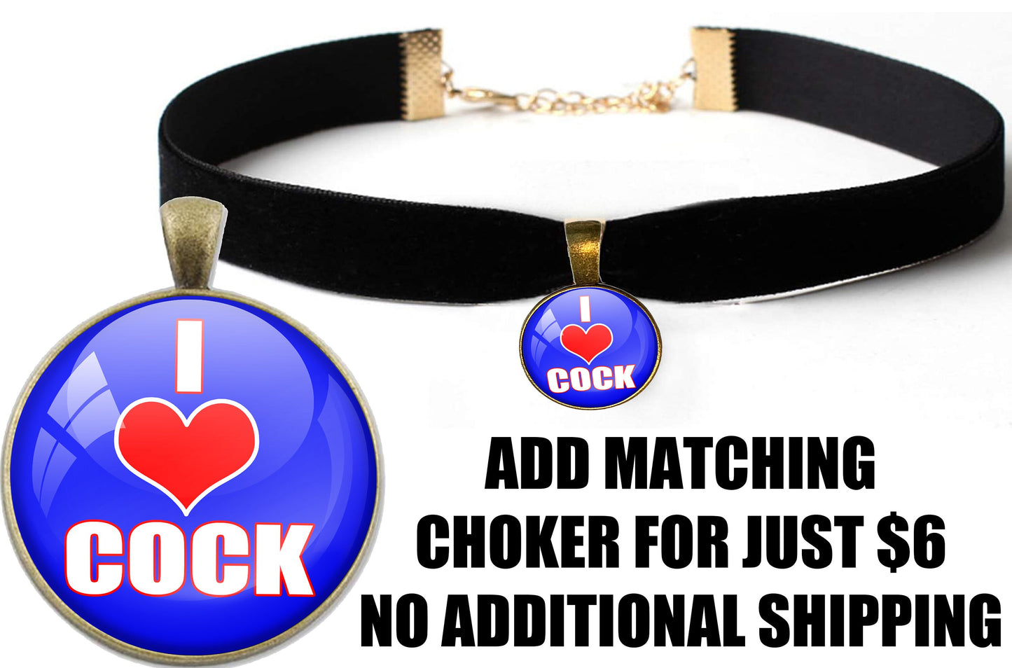 I ❤️ Cock • Blue • Butt Plug