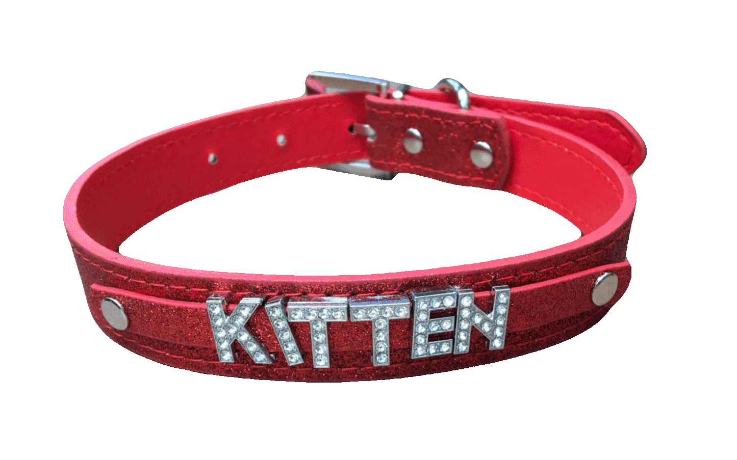Kitten • Rhinestone Collar • Choose Your Color